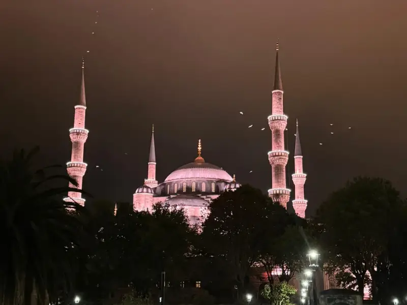 Очарование вечернего Стамбула