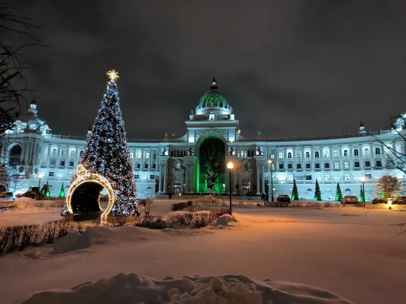Вечерняя Казань вчера и сегодня