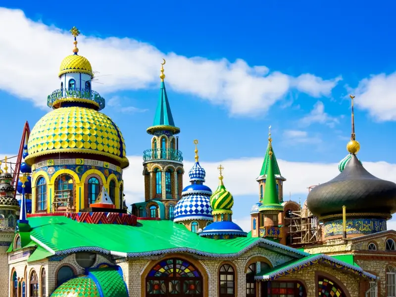 3 в 1: Вселенский храм, Иннополис и Свияжск