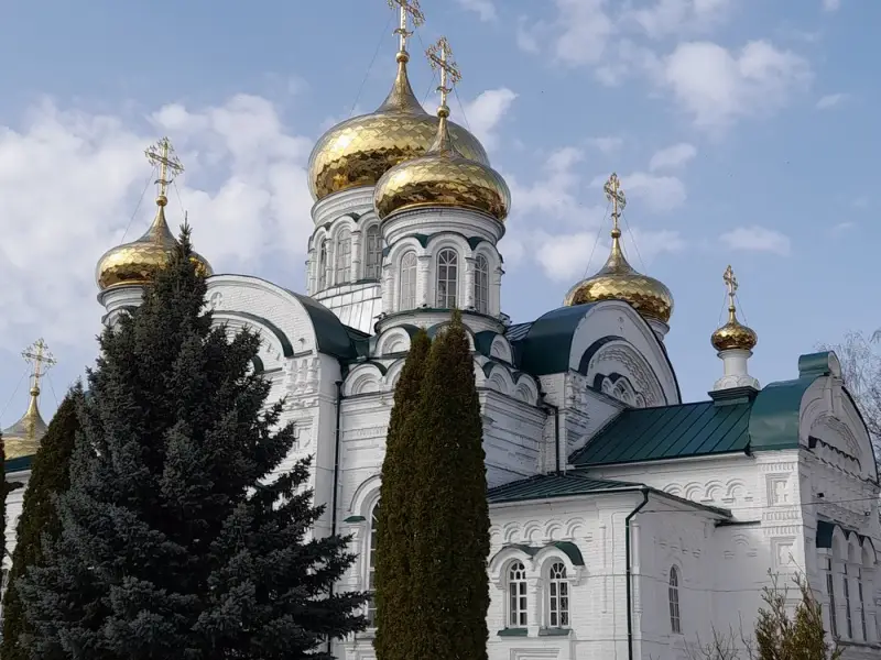 Раифский монастырь и Голубые озёра