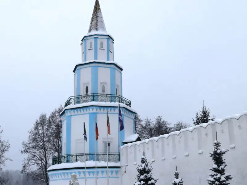 Раифский монастырь и Голубые озёра