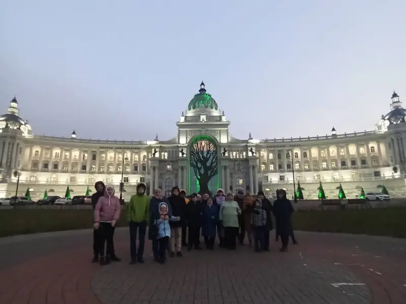 Знакомство с Казанью и чаепитие