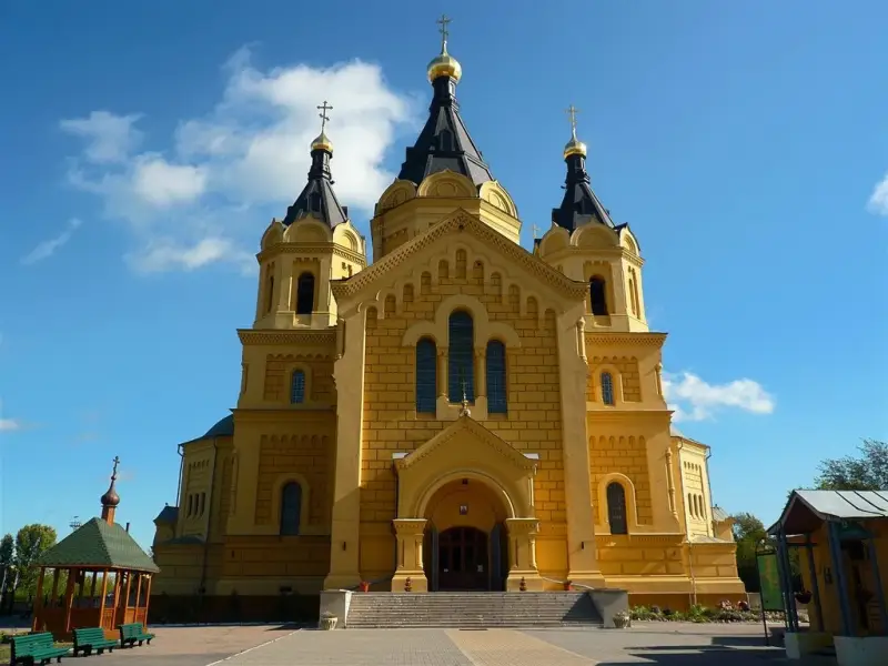 Купеческий Нижний Новгород на автобусе и пешком