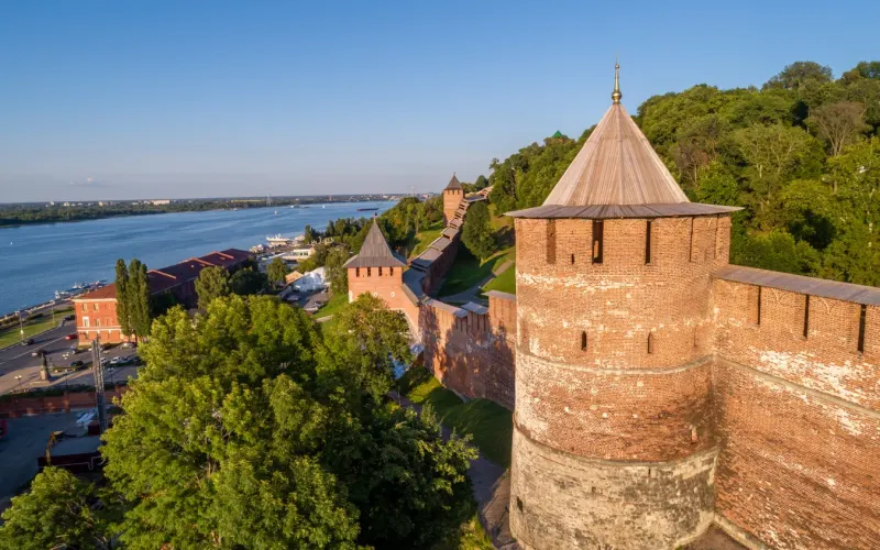 Величественный Нижегородский кремль