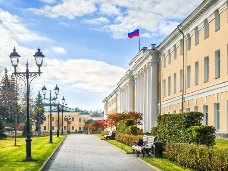 Величественный Нижегородский кремль