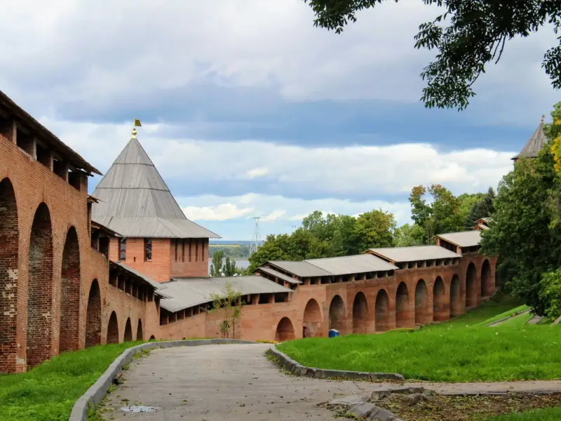 Величественный Нижегородский кремль