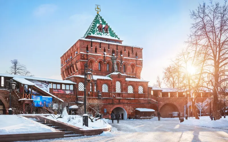 Знакомство с Нижним Новгородом и трапеза по-купечески