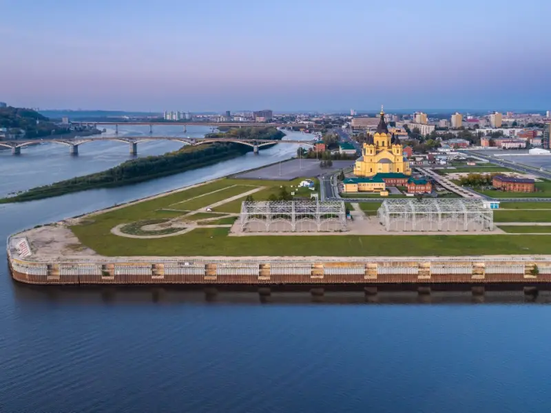 Знакомство с Нижним Новгородом и трапеза по-купечески