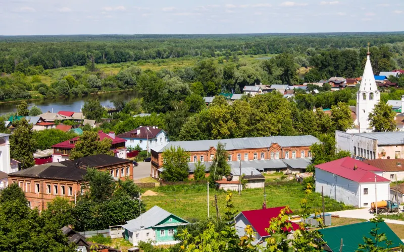 Из Нижнего Новгорода  — в Гороховец