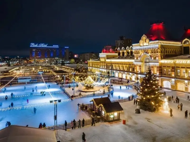Новогодняя сказка на Нижегородской ярмарке