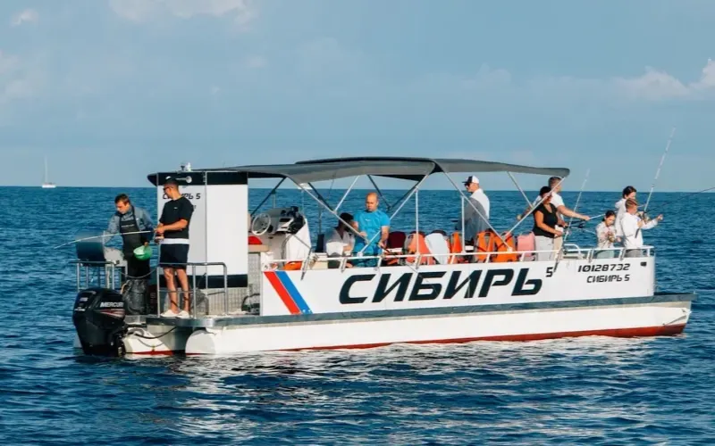 Трёхчасовая морская рыбалка в Адлере