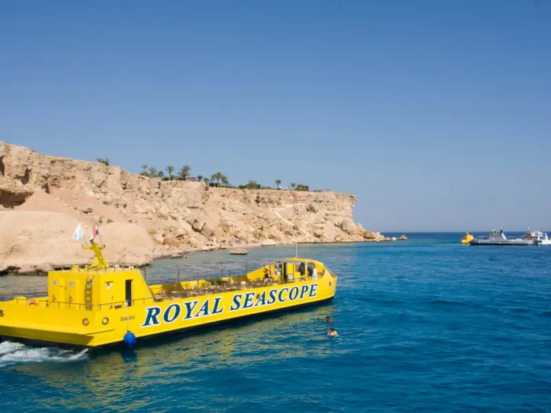 Морской круиз на лодке с прозрачным дном из Шарм-эль-Шейха