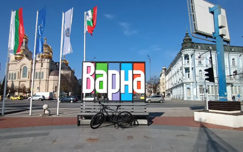 На велосипедах по Варне — круглый год!